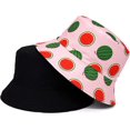 thumbnail image 4 of CoCopeaunts Women Bucket Hat Reversible Spring Summer Comfort Men Fisherman Hat Sun Protection Double-Side-Wear Bucket Cap, 4 of 8