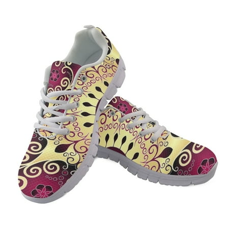 

2022 Luxury European and American Fashion Printing Pattern Sneakers Women s Breathable Casual Women s Shoes Flat Shoes