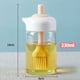 thumbnail image 2 of Botella dispensadora de aceite de oliva, cepillo de silicona, cocina, botella de plástico para aceite y vinagre de 230ml, 2 of 5