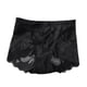 thumbnail image 4 of Bragas sexys Gibobby Bikini elástico algodón Levantamiento Cadera Huecas Cintura Media Encaje Negro XL, 4 of 5