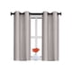 thumbnail image 2 of Cortinas opacas para cocina SAMIMPORT-2011 con ojales plateados, 76 x 91 cm (2 paneles), 2 of 3