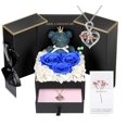 thumbnail image 1 of Set de regalo AddWel Preserved Real Roses con collar «I Love You», 1 of 9