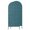 Blue, Teal, Seafoam, Turquoise, variant on 4FT Arch Backdrop Covers, Brown Wedding Arch Cover Stretchy, Farmhouse Vintage Chocolate Solid Color Chiara Arches Backdrop Stand Covers for Birthday Baby Shower Party Banquet Decor