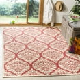 thumbnail image 2 of SAFAVIEH Linden Bryony Geometric Indoor/Outdoor Area Rug, Red/Creme, 4' x 6', 2 of 8