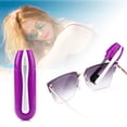 thumbnail image 2 of Limpiador de suelos doméstico robótico automático inteligente, recargable por USB, máquina barredora de polvo, color negro, 2 of 12