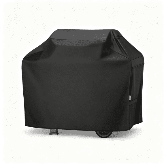 ACDANC Grill Cover 55 Inch, Heavy Duty Waterproof Bbq Grill Cover for Outdoor Grill, 3-4 Burner Gas Barbecue Grill Cover for Char-Broil, Nexgrill, Windproof Protection, Black