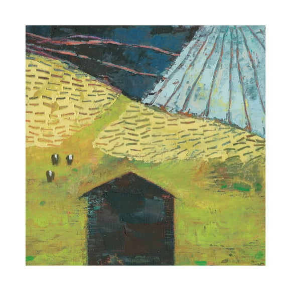 Sue Jachimiec 'Bear Valley Barn II' Canvas Art