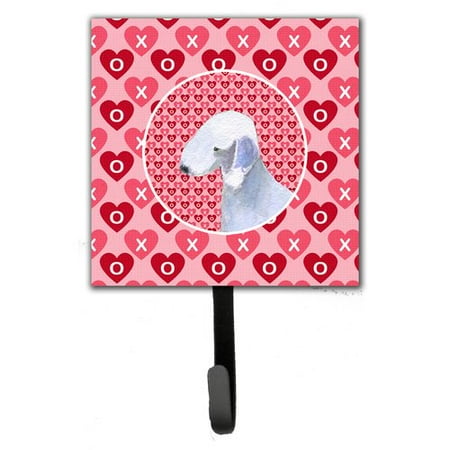 Caroline's Treasures Bedlington Terrier Leash Holder and Wall Hook
