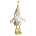 thumbnail image 1 of Figura navideña de peluche, recuerdo tradicional, cómoda y retráctil. Papá Noel, 1 of 9