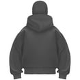 thumbnail image 6 of Unisex Women's Full Zip Hooded Casual Double Hood Long Sleeve Warm Hooded Sweatshirt, 6 of 8