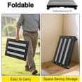 thumbnail image 5 of Support Way RV Step Stool, Oversized 500 lbs Capacity, 3-Level Adjustable Aluminum Step, Foldable Non-Slip Platform for Camper, Trailer, Motorhome, Outdoor Use, 5 of 7