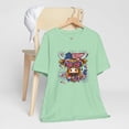 thumbnail image 5 of Western America Highland Cow 4th of July Tee, Independence Day T-shirts,, 5 of 5