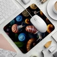 thumbnail image 2 of Snail 8.3x9.8 Inch Square Non-Slip Rubber Bottom Printed Mouse Pad, Desk Pad for Office and Gaming, 2 of 6