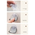 thumbnail image 4 of Razor Holder for Shower, High-Adhesion Vacuum Suction Hooks, Waterproof Self-Adhesive Shaver Holder Hanger Hooks for Bathroom Kitchen to Organize Loofah Robe Towel Plug Coat,1Pc,Light Blue, 4 of 9