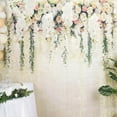 thumbnail image 5 of Efavormart 8FTx8FT | White Rose Flowers Vinyl Party Backdrop, Flowers Theme Photography Background Party Banner, 5 of 5