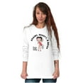 thumbnail image 3 of Brains Beauty & Betty Boop Cartoon Women's Long Sleeve T Shirt Brisco Brands S, 3 of 6