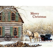 Lang "cabin And Sunset" Boxed Christmas