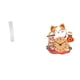 thumbnail image 1 of Pantalla de lámpara de gato para sala de estar y dormitorio, reloj de pared silencioso sin y funda para niños y oficina., 1 of 8