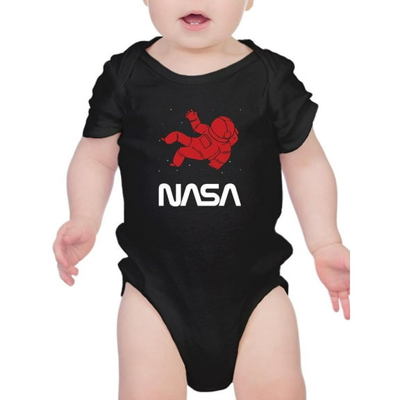 NASA Nasa Astronaut Silhouette Bodysuit Infant -NASA Designs,  6 Months