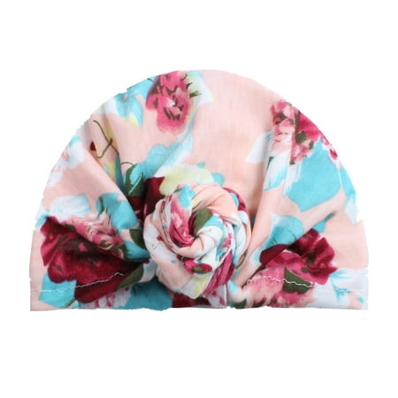 

AIMAOMI Cute Toddler Kids Baby Boy Girl Turban Cotton Beanie Hat Winter Warm Cap H