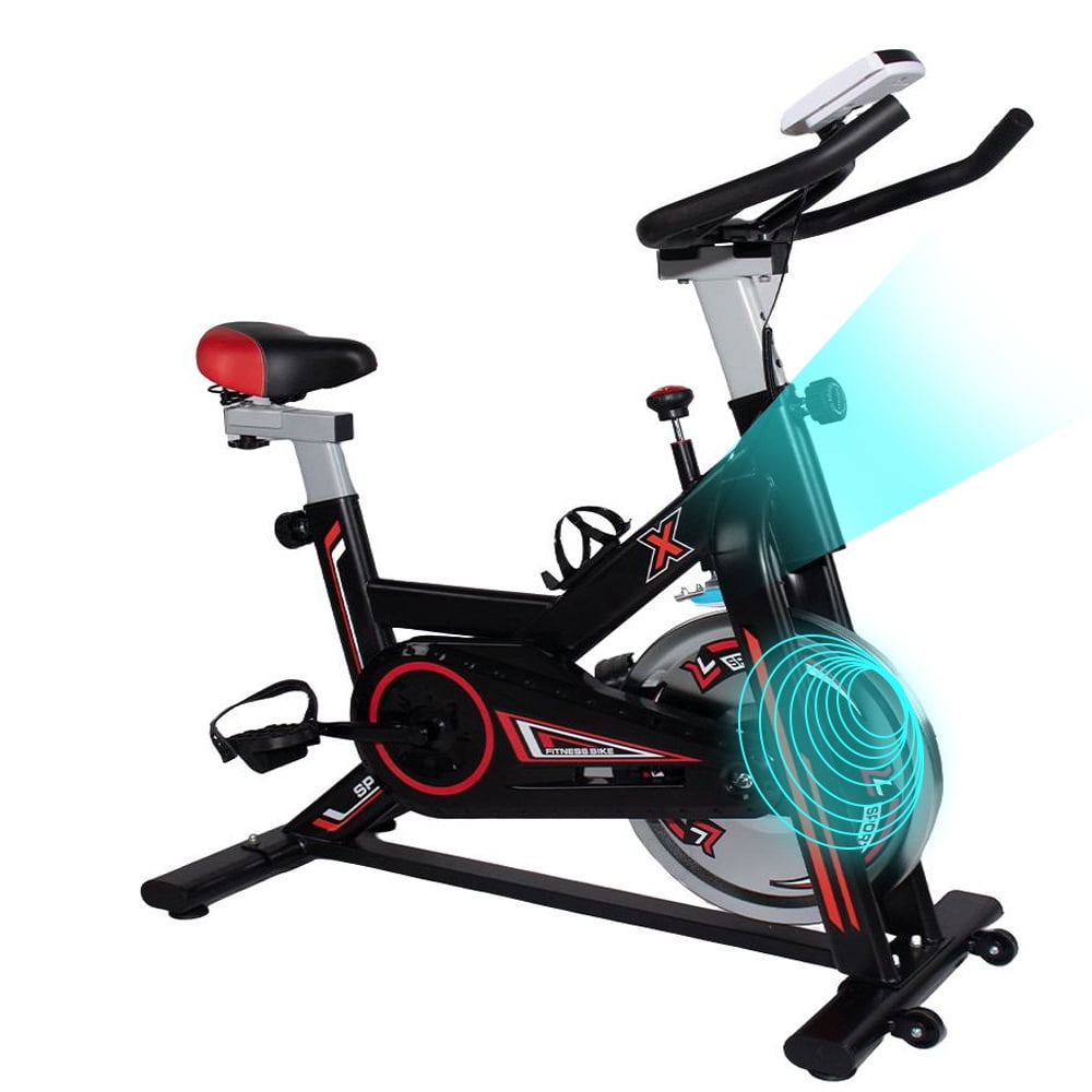 Adjustable Exercise Bike with Flywheel Home Gym Cycling Multipurpose Pro FITNESS 