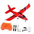 thumbnail image 3 of Avión RC CUTICAT Control remoto Gliderm Juguete volador para deportes al aire libre 2 canales para principiantes niños adultos regalos de cumpleaños 1 batería roja, 3 of 8