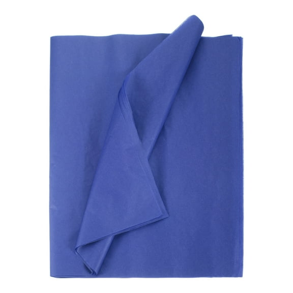 Uxcell 24 Sheets Tissue Paper 14" x 20", Tissue Paper for Gift Bags Tissue Paper Dark Blue for Gift Wrapping