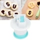 thumbnail image 1 of Cortador de galletas Jadeshay 26 piezas forma de letra, 1 of 8