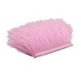 thumbnail image 3 of 2 Colors 's Feather For Sewing Craft 1 Yard Violet Pink Macarena Ribete de plumas de avestruz, 3 of 8