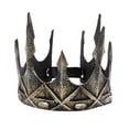 thumbnail image 2 of Corona de rey para hombre Yinane Tiara Retro Oro, 2 of 8