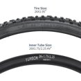 thumbnail image 7 of YUNSCM 2-PCS 26" Mountain Bike Tires 26x1.95 (53-559) Compatible with Bike 26 x 1.95 26x2.0 Bicycle Tires, 7 of 7