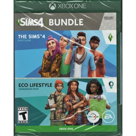 The Sims 4 Plus Eco Lifestyle Bundle Xbox One (Brand New Factory Sealed US Version)
