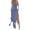 Blue, variant on SZXZYGS Midi Dresses for Women Formal Long Sleeve Women's One Shoulder Bust Wrap Hip Skimming Irregular Dresses 2024