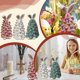 thumbnail image 3 of Resin craft rabbit Easter decoration ornaments, 3 of 3
