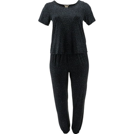 

INK + IVY Scoop-Neck Tee Jogger Pajama Set Women s 771-600