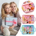 thumbnail image 2 of Simulation Diy Fun Dinner Plate Set Kitchen Food Model Early Education Mini Food Kitchen Toy Funny Creative Mini Ice Cream Feeding Set Birthday Gift, 2 of 8