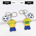 thumbnail image 2 of 2026 World Cup Soccer Keychain - World Cup Pride Accessory, Football Fan Gift & Souvenir (2PCS), 2 of 9