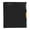 Black, variant on Durable Premium Spiral Notebook (3 Subject)