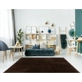 thumbnail image 3 of Linon CopenhagenShag Chocolate 8x10, Rug, 3 of 3