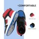 thumbnail image 2 of Zapatillas de baloncesto altas para niños DREAM PAIRS Rojo Azul Talla 3, 2 of 5