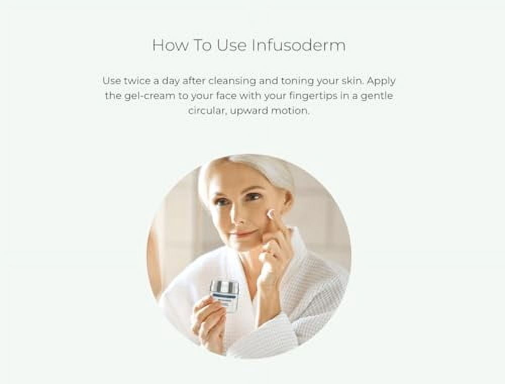 Solvaderm Infusoderm – Hydrating Antioxidant Face Serum with Hyaluronic Acid, Vitamin C & Plant Extracts for Plump, Radiant Skin – Boosts Moisture, Smooths Fine Lines – 1 fl oz