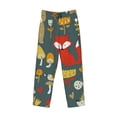 thumbnail image 4 of Daiia Cute Animal Forest Men's Sleep Pant with Pockets and Drawstring,Pajama Pants-XX-Large, 4 of 9