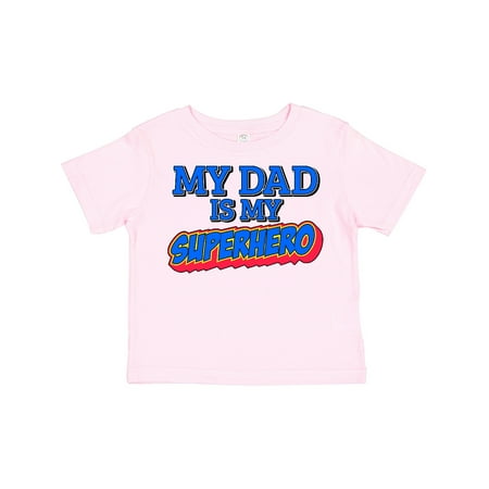 

Inktastic My Dad is My Superhero Gift Toddler Boy or Toddler Girl T-Shirt