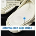 thumbnail image 6 of Open Toe Slide Slipper for Women and Men, Detachable Non Slip Quick Drying Shower Slides, Bathroom Sandals Super Soft Comfy Thick Sole, 6 of 7
