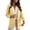 Yellow, variant on Yigetop Casual Blazer for Women Womens Blazer Open Front Fashion Long Sleeve Business Work Casual Suit Jackets Lightweight Notched Collar Cardigan Work Blazers for Women Black L