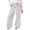 Grey, variant on Loose Straight Leg Athletic Pants Girls Lightweight Baggy Sweatpants for Girls with Pockets Soft Everyday Comfort Versatile Wear for School and Outdoors Straight Leg Bottoms for 4-16 Years
