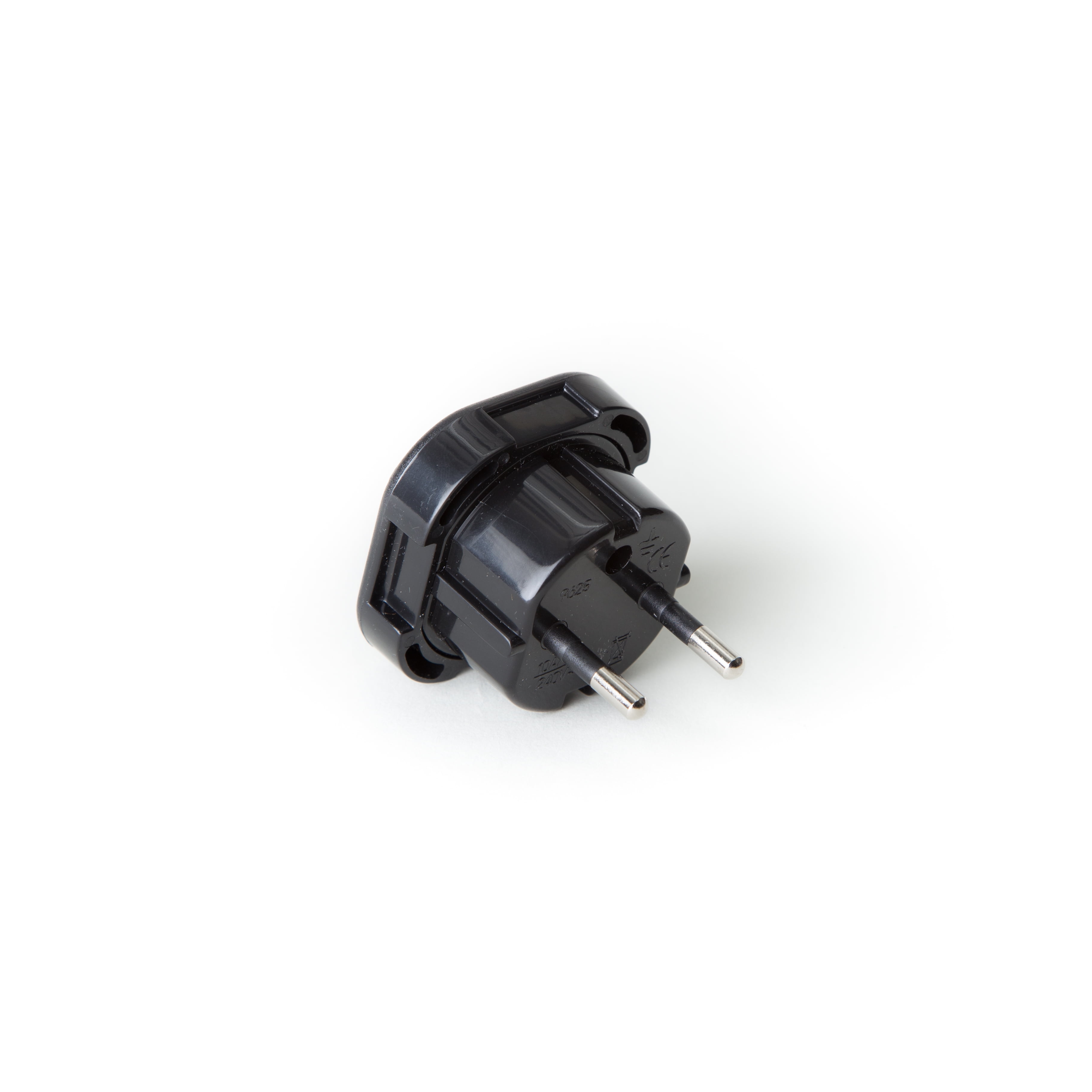 3 Pack Orei GP-021 UK 3-Pin To Schuko European 2-Pin Grounded Travel Adapter