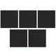 thumbnail image 1 of KAKOWELY 5 almohadillas gruesas para acuario, almohadillas aislantes antideslizantes, color negro, 1 of 4