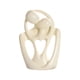 thumbnail image 5 of Figura de pareja abstracta Estatua de pareja abstracta Adorno artístico Escultura abstracta Beige, 5 of 9
