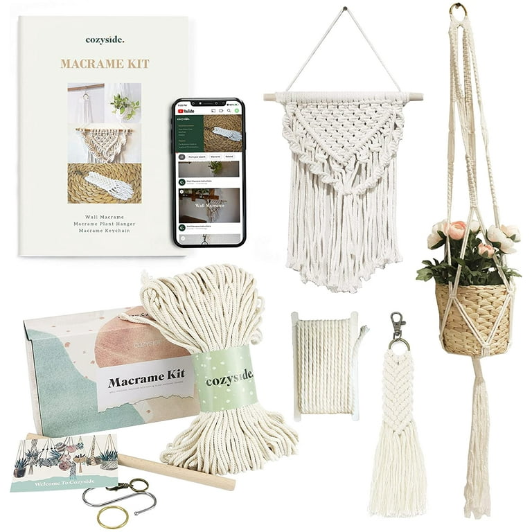 DIY Macrame Plant Hanger Kit – The Knottery